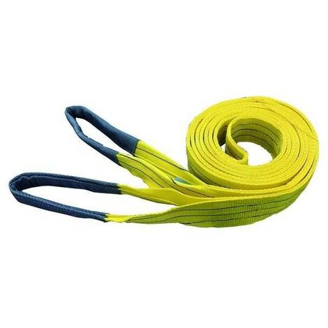 Élingues de levage Vigor Jaune Capacité 3 tonnes 90 mm 5 m