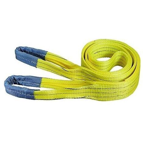 Élingues de levage Vigor Jaune Capacité 3 tonnes 90 mm 6 m