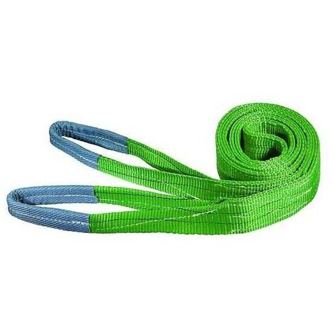 Élingues de levage Vigor Verde Capacité 2 tonnes 60 mm 2 m