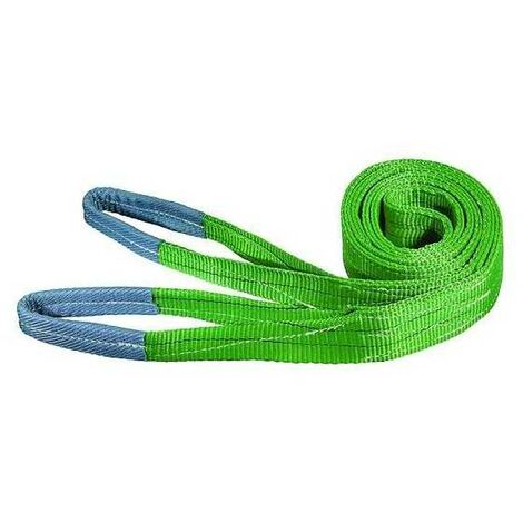 Élingues de levage Vigor Verde Capacité 2 tonnes 60 mm 4 m