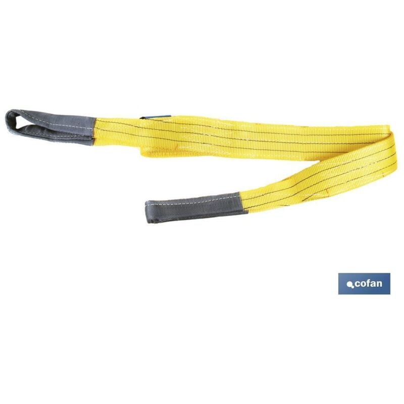 Lingue plate en polyester 2000kg x 4m