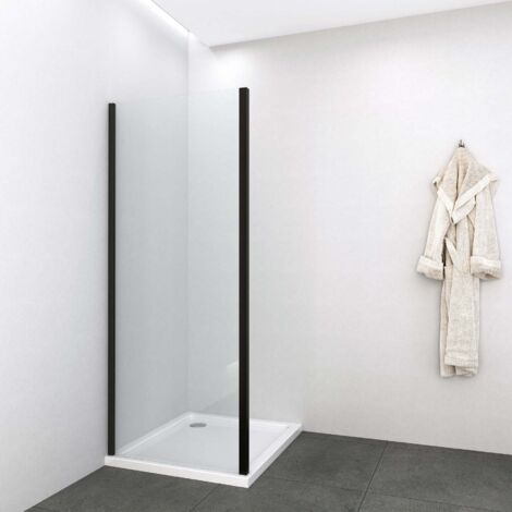 Elite Black Fixglaselement, 88,5-90cm x 195cm