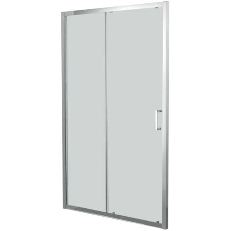 Elite Chrom Schiebetüre 6mm Soft Close,118-120 x 195cm