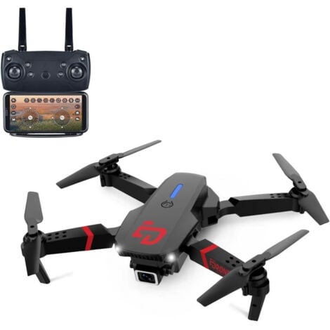 MGM Elite Drone MKX - Drone - TURBO CHALLENGE - Dispositif Volant - Noir - 2 Batteries Rechargeable et Piles incluses