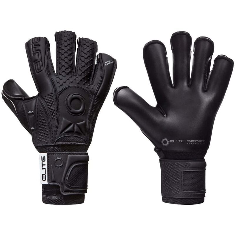 

Guantes de portero Black Solo negro talla 6 - Negro - Elite Sport