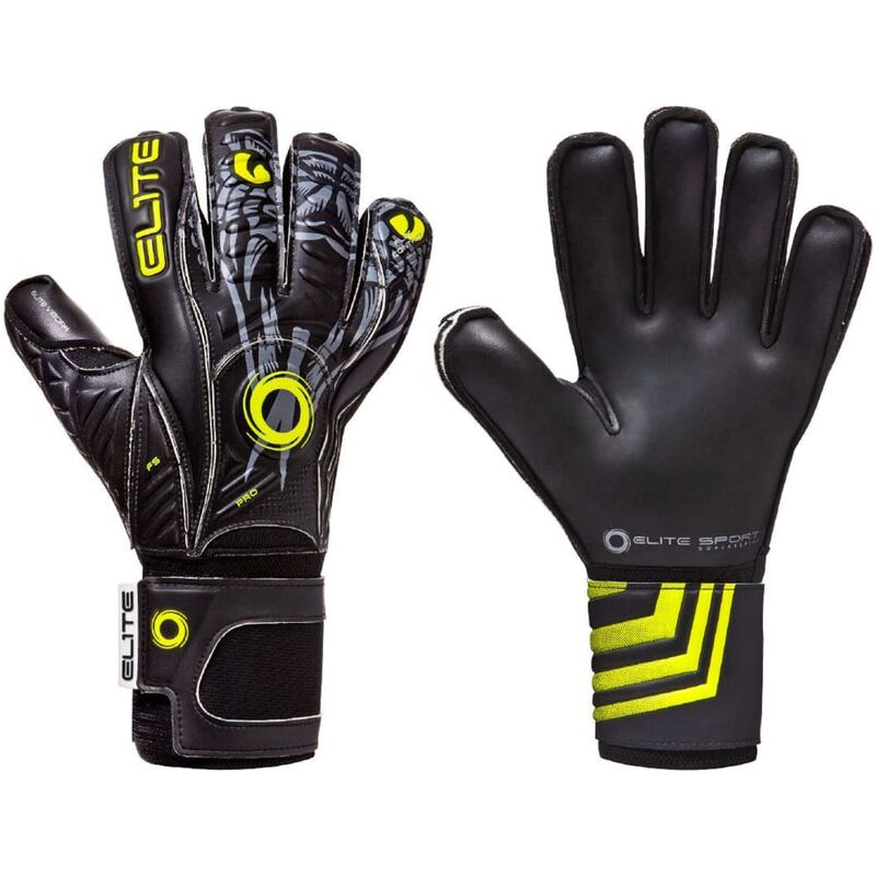 

Elite Sport Guantes de portero Vibora negro talla 5 - Negro