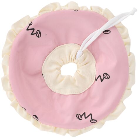 Elizabeth Schutzhalsband, Rosa, Größe L, für Meerschweinchen, Kaninchen und Gleithörnchen