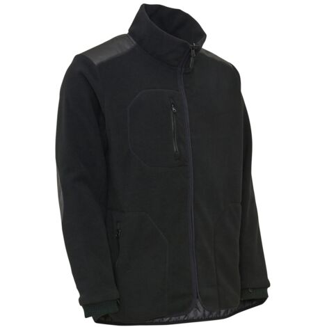 ELKA Xtreme fleece zipp-in Jacke 150014 schwarz passend für Jacke 086004 Gr. S