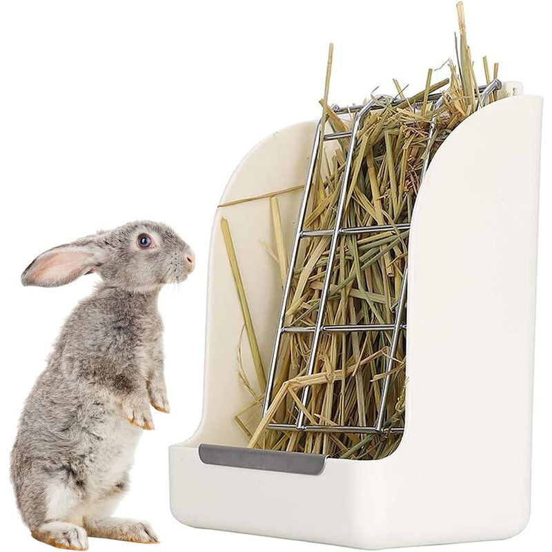 Mangeoire à Herbe,Mangeoire à Foin pour Lapin Râtelier à Foin Lapin,Mangeoire à Foin pour Chinchilla de Cochon d'Inde Cobaye, Convient pour Cochon