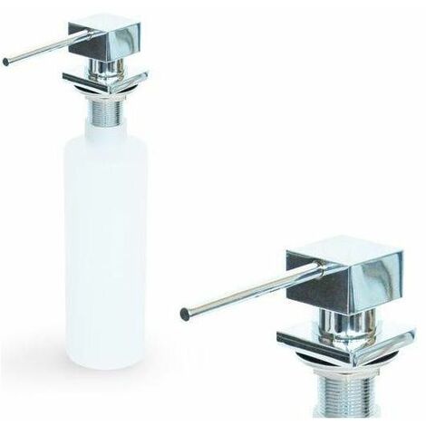 TEVERE Dispenser sapone da parete in acciaio inox By Tubico