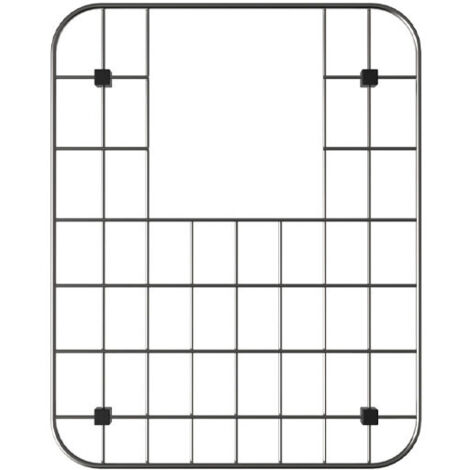 Elleci AGB01300 panier et plateau ménager pour évier Gris
