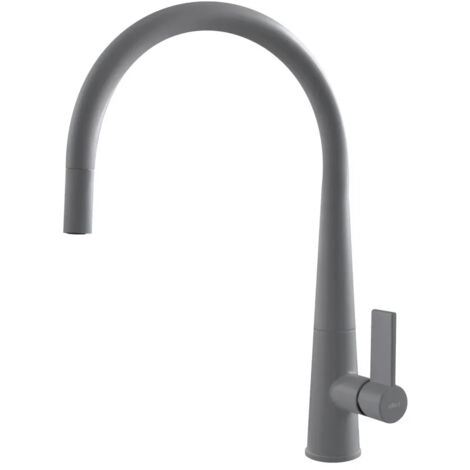 Elleci Athena Plus. Colore del prodotto: Grigio, Materiale del rubinetto: Acciaio inox, Controllo del flusso d'acqua: Leva sanitaria. Altezza (max): 36,8 cm, Peso: 1,56 kg. Peso dell'imb... - MGKATP48