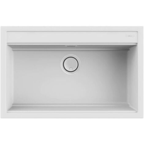 Elleci Best 130 Lavello montato su piano Rettangolare Keratek plus