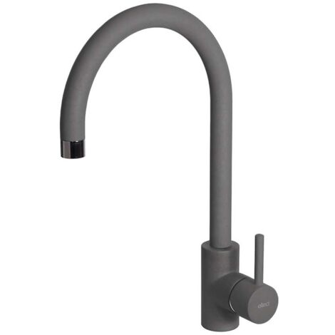 Elleci Cloud. Tipo di beccuccio: Standard, Colore del prodotto: Grigio, Materiale del rubinetto: Keratek. Altezza sopra la superficie di fissaggio (max): 37,2 cm, Distanza tra foro di fi... - MKKCLO99