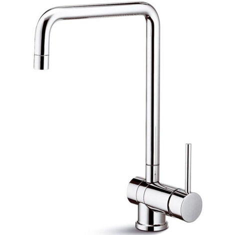 Elleci MIKDANCR. Colore del prodotto: Cromo, Materiale del rubinetto: Acciaio inox, Controllo del flusso d'acqua: Leva sanitaria. Altezza (max): 34 cm, Altezza sopra la superficie di fissaggio (max...