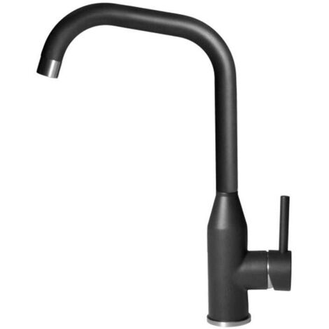 Elleci MMKDOR70 Dora Miscelatore monocomando con canna alta girevole finitura Metaltek Modern Ghisa 70