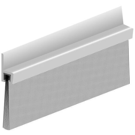 Ellen Türbodendichtung alu IBS 50 100 cm mit PP Bürste
