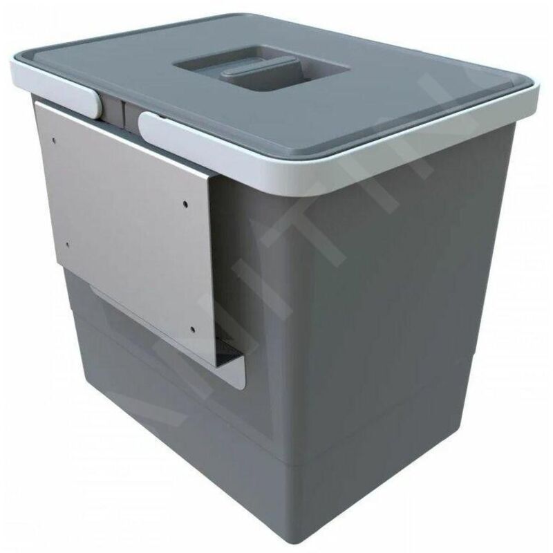 Elletipi - Easy - Poubelle encastrable, 15 l pbd sp SG28 C97 m