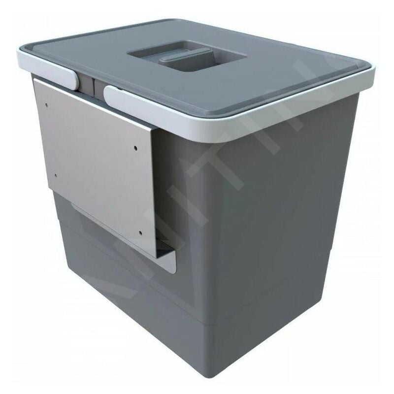 Elletipi - Easy - Poubelle encastrable, 15 l pbd sp SG28 C97 m