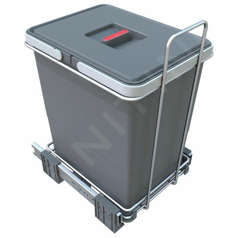 Ecofil - Poubelle intégrée, 18 l PF01 34C1 - Elletipi