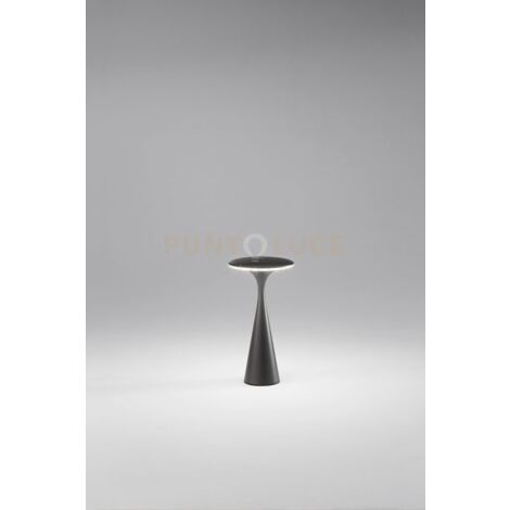 Elliot Lampada da tavolo LED 2W 190LM 2200/2700/3000K ricaricabile a batterie  dimmerabile per esterni grigio scuro