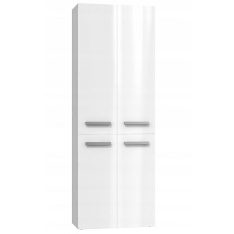 ELLOS  Bathroom cabinet with two baskets  Minimalist handles  Dimensions : 174x60x30  Storage column