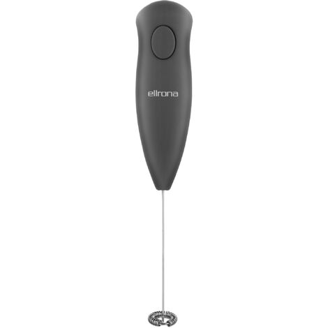 Ellrona Latte Eco – Montalatte con molla in acciaio inox, rapida schiumatura di latte e frullati, circa 12.000 giri/min.