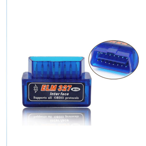 ELM327 Mini V2.1 Bluetooth OBD2 Kfz-Diagnosescanner, Dual-Mode 5.1, zur Fehlererkennung, 1 Stück