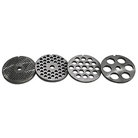 ELMA placa maquina picar n.22 4,5mm 101 ojos , Placa para máquina de picar del Nº22 . 23.22.4Con 101 agujeros de 4,5mm de diámetroAcero carbono