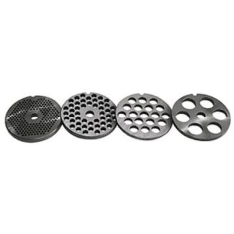 ELMA placa maquina picar n.22 6mm 66 ojos , Placa para máquina de picar del Nº22 . 23.22.6Con 66 agujeros de 6mm de diámetroAcero carbono