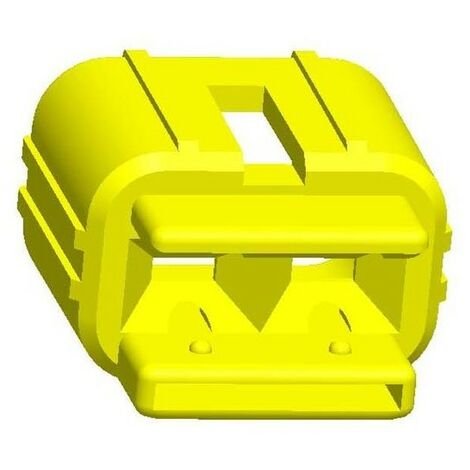 Elmac 3EJ02MBC06Y Fiche Connecteur 2 voies (x100pcs) jaune