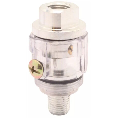 Elmag 42585 Inline Öler Anschluß 1/4'' Lufteingang Ig - Luftausgang Ag