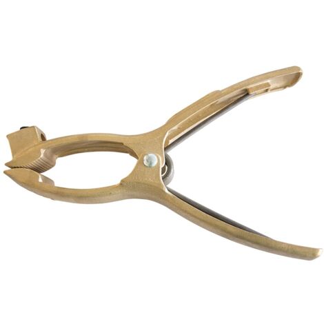 ELMAG Auftau Masseklemme Doc 3, (500 A, 60 % ED), Messing, Max. Klemmenöffnung: 90 mm, min. Klemmung: Ø 22mm, Max. Kabelquerschnitt: 70mm²