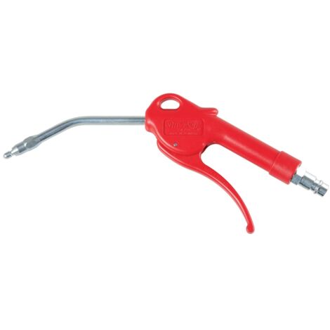 ELMAG Ausblaspistole JWL SILENT, Ø 8mm Rohr, gebogen, inkl. Stecknippel (OSHA)