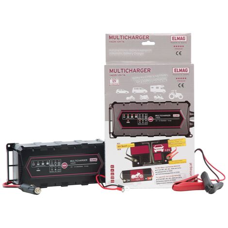ELMAG Automatisches Batterieladegerät 12 V. MULTICHARGER 14225 (56032)