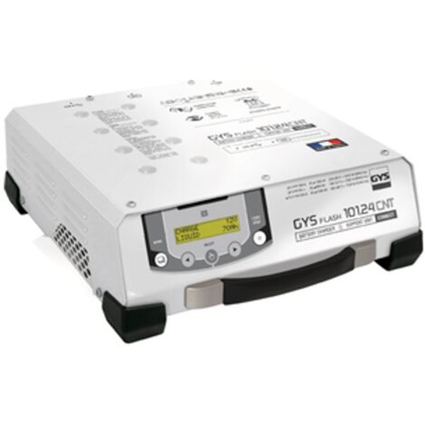 ELMAG Automatisches Ladegerät 6/12/16/24 V., GYSFLASH 101.24 CNT FV (025967) (Kabel 2x5 Meter)