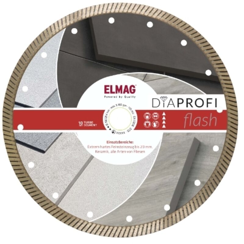 Image of Elmag - DiaProfi-Diamantscheibe flash 125mm