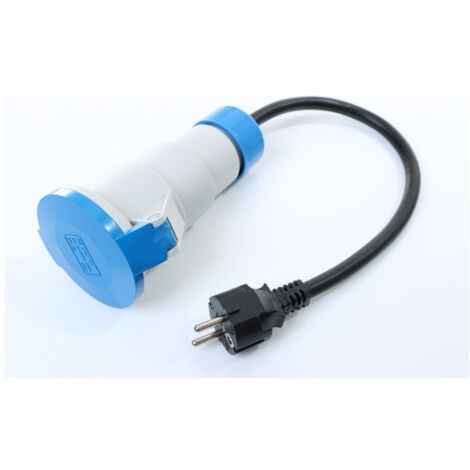 Elmag ELMAG Übergangskabel von Kupplung  230V CEE 32Amp. auf Stecker 230 V CEE 16 Amp. Schuko