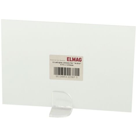ELMAG Ersatzglas (innen) für Astro M06, 175 x 120mm