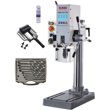 ELMAG Getriebe-Tischbohrmaschine GBM 3/25 TNE - Set