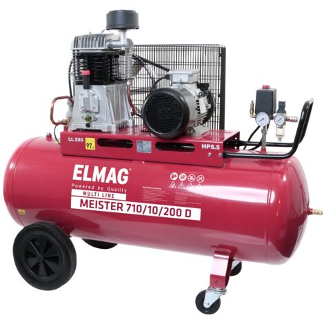ELMAG Kompressor MEISTER 710/10/200 D
