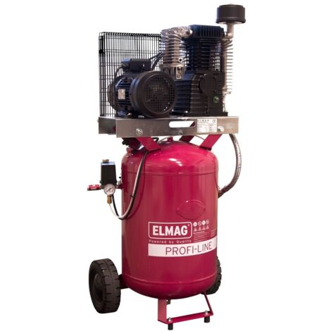 ELMAG Kompressor PROFI-LINE, PL-V 600/10/100 D (fahrbar, mit Filterregler)