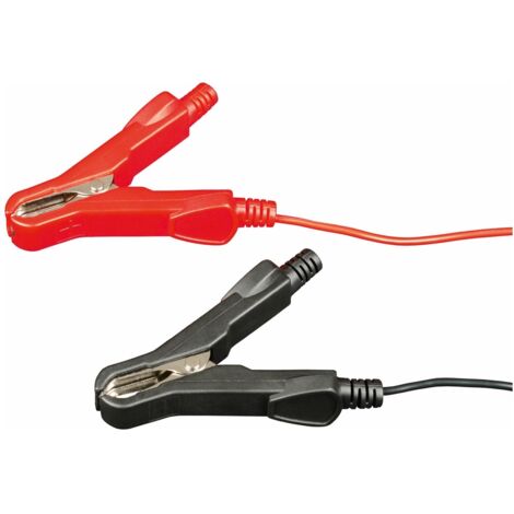 ELMAG Ladekabel inkl. Polklemme rot/schwarz, L=0,5m zu MULTICHARGER 14120, 14225, 20300