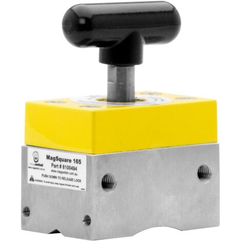 ELMAG MAGSWITCH Magnet-Anschlagblock MS 165, lxbxh 48x31x65mm, Haltekraft 68 kg, ON/OFF schaltbar