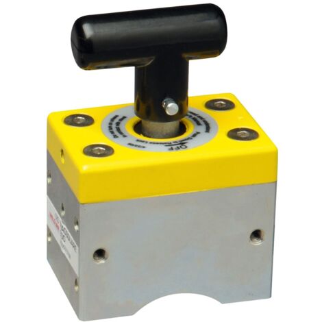 ELMAG MAGSWITCH Magnet-Anschlagblock MS 600, lxbxh 76x52x110mm, Haltekraft 268 kg, ON/OFF schaltbar