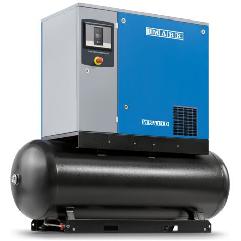 ELMAG MARK-Schraubenkompressor MSA 11D/10/270 mit Trockner/Behälter 270 AD 2000, 10 bar, mit ES 4000