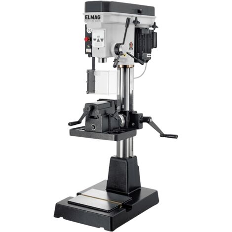 ELMAG PREMIUM Highspeed-Tischbohrmaschine Modell V22E PGM inkl. schwenkbarem Schraubstocktisch
