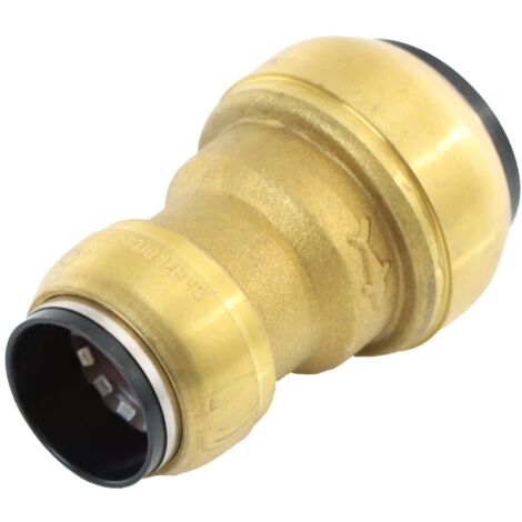 ELMAG Reduzier-Steckverbinder Messing SharkBite für Rohr 28 mm auf 22 mm