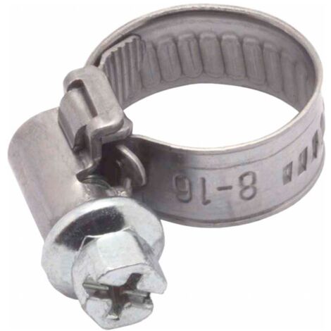 ELMAG Schlauchklemme mit Sechskantansatz, 12-20 mm, 2 Stk. Packung - SB