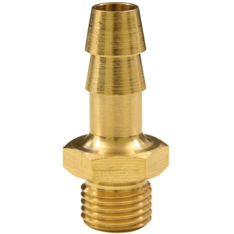 ELMAG Schlauchtülle mit Außengewinde, AG 1/2, 13 mm, Messing